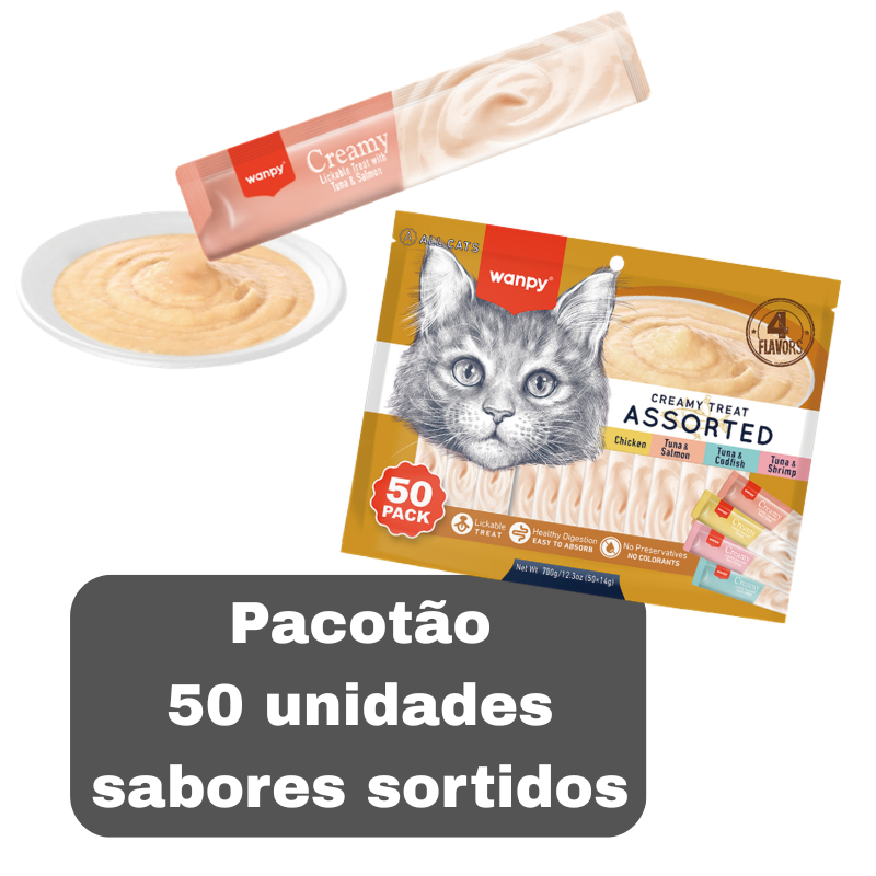 Wanpy com 50 unidades sortidas